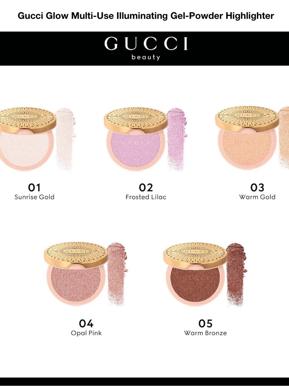 Bundle deals Gucci Lipstick and highlighter in gold case bundle deal - Picture 9 of 10